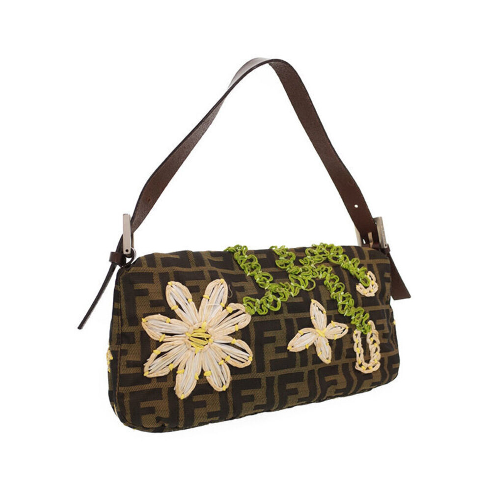 FENDI Zucca Zucca Baguette Bag Brown - Picture 2 of 9